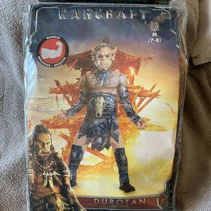 Warcraft Durotan Child Muscles Halloween Costume Size M (7-8) Disguise